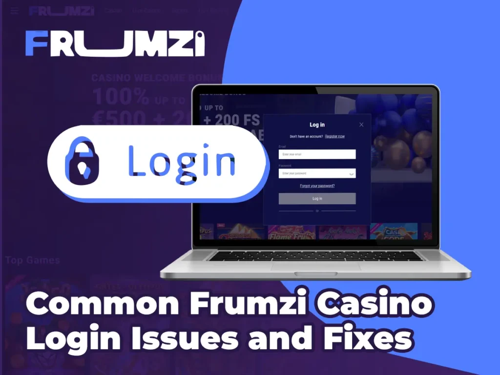 Problèmes et solutions courants de connexion au casino Frumzi