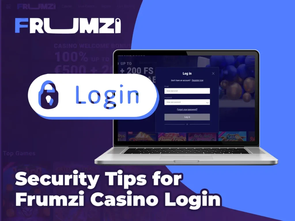 Conseils de sécurité pour la connexion au casino Frumzi